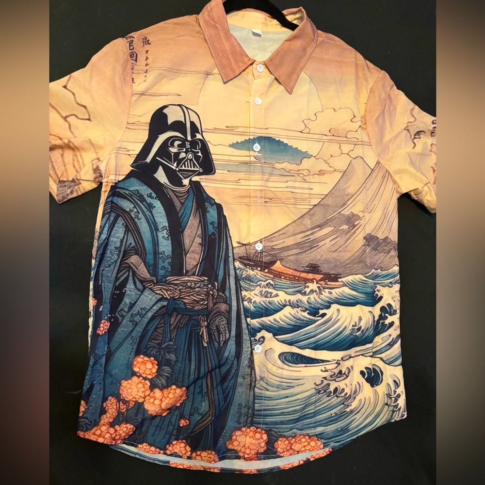 Darth Vader button up